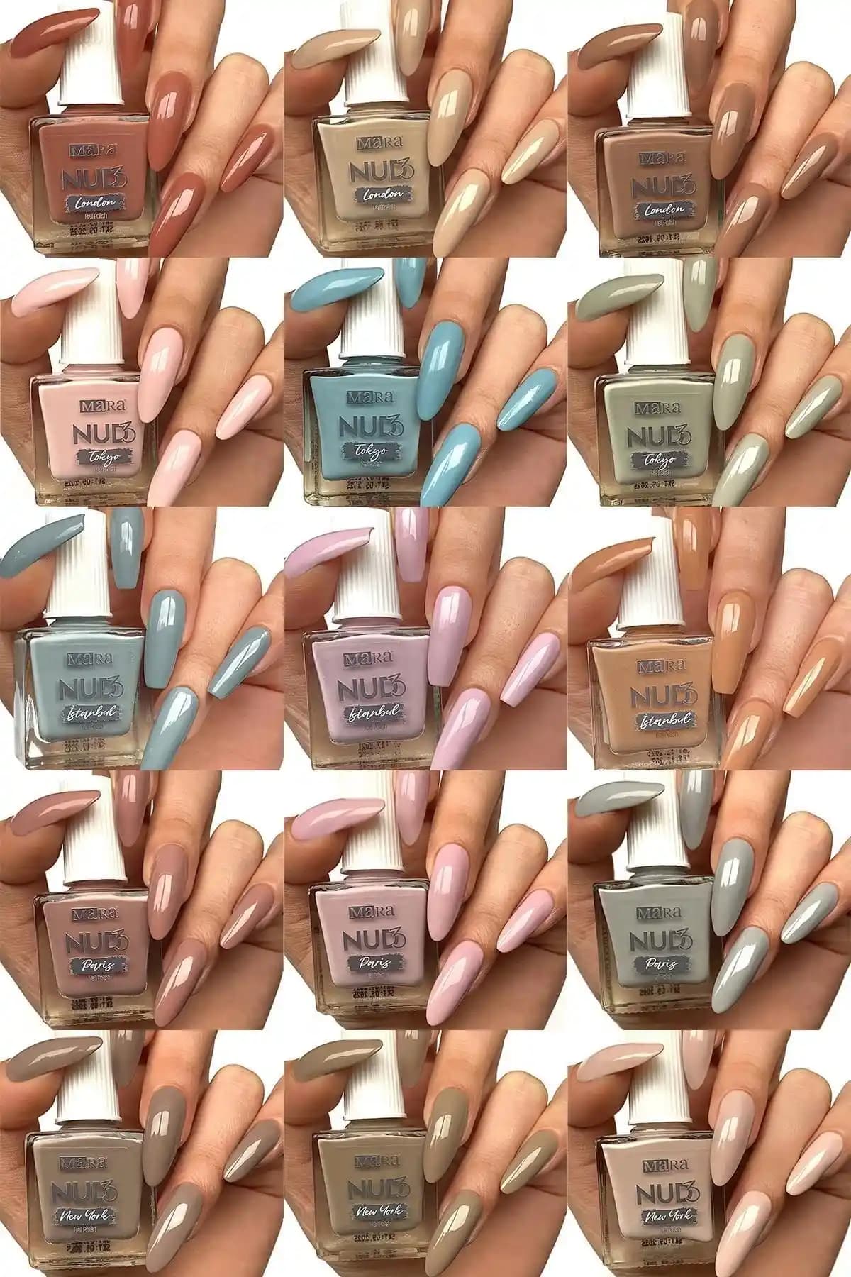 Mara Nude Oje Setleri Karşılaştırması: 15 ve 9 Adet Oje Setlerinin Özellikleri ve Farklılıkları