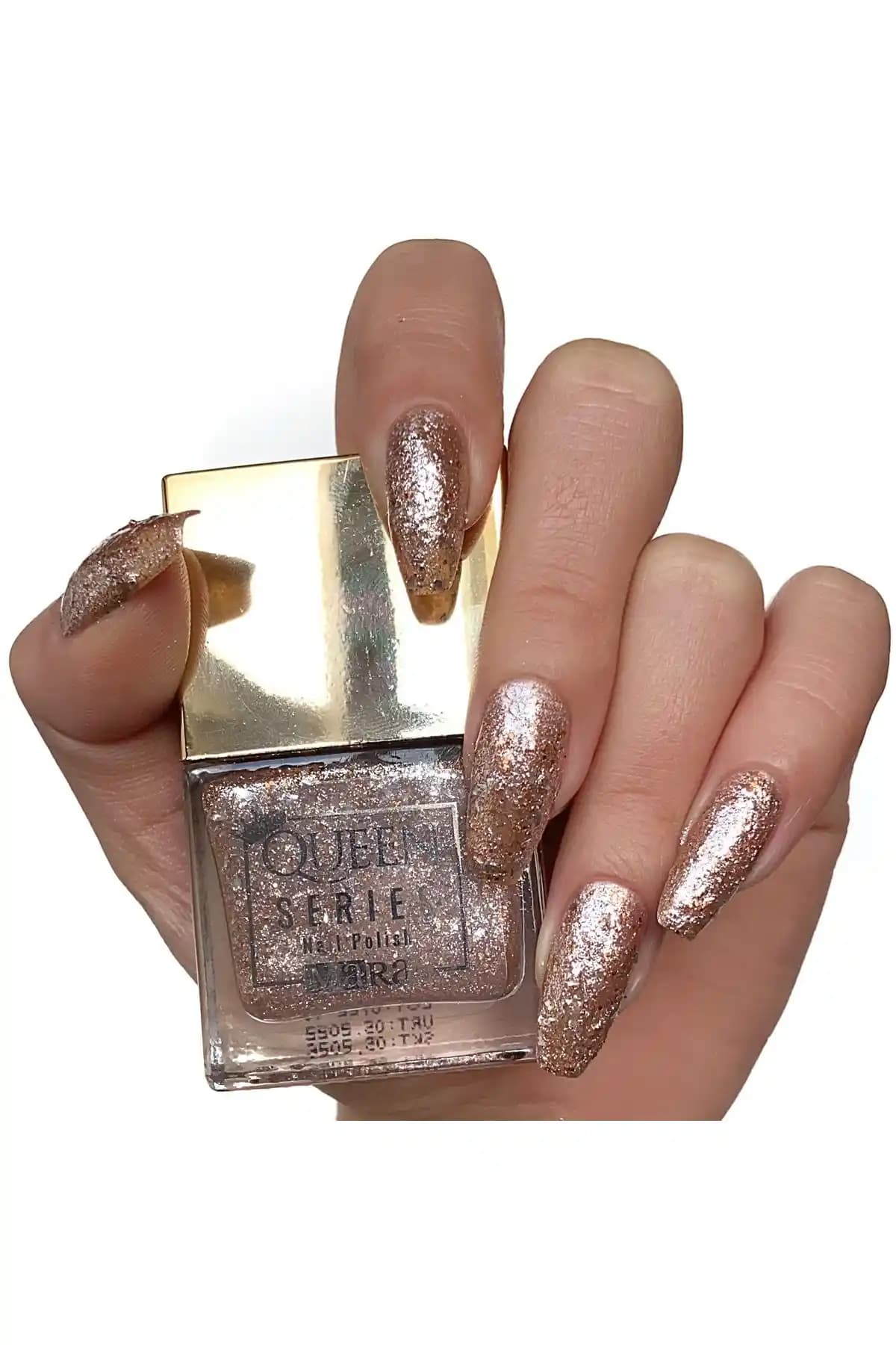 Mara Queen Serisi Oje - Victoria Bej Renkli Parlak ve Uzun Süre Dayanan Oje