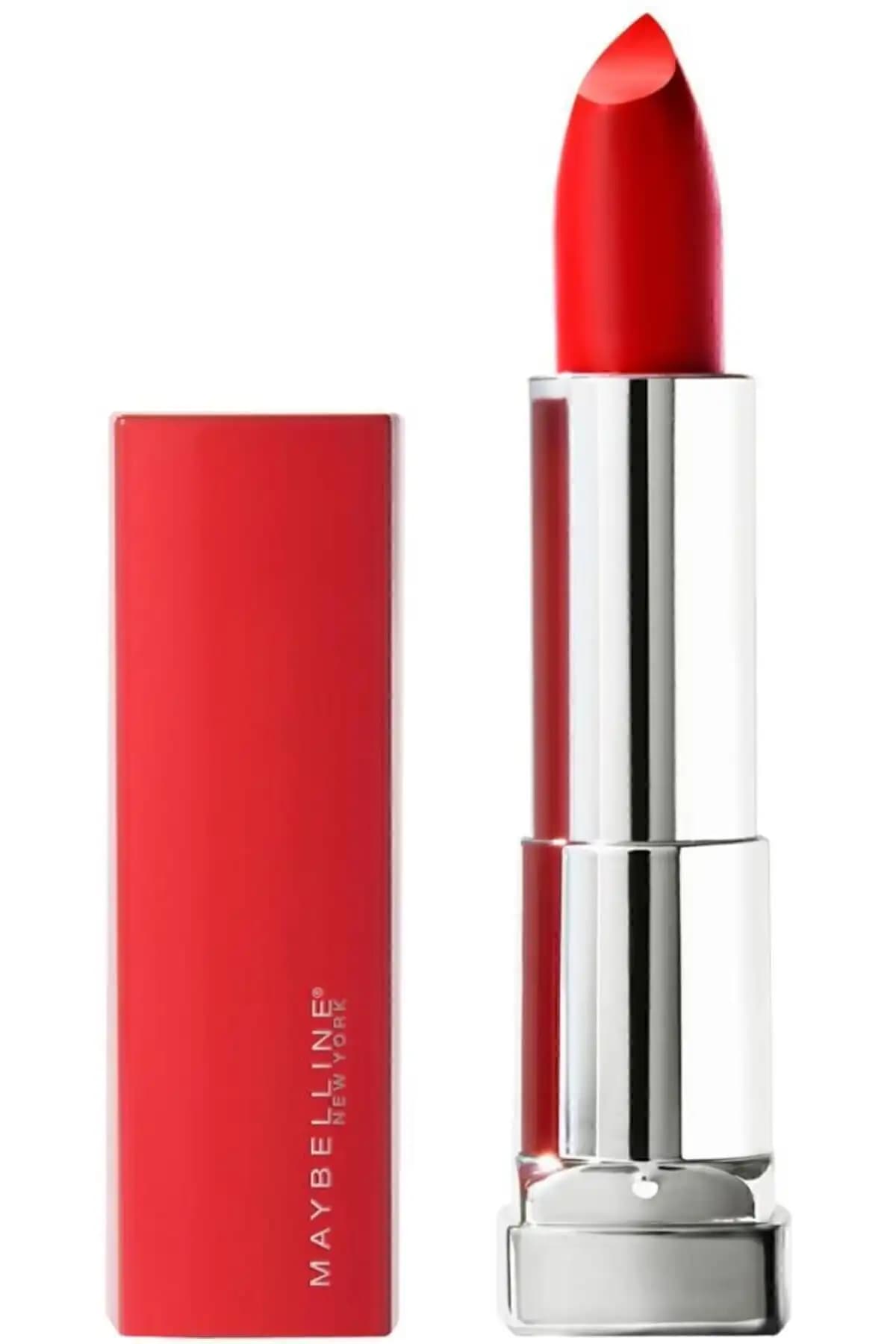 Maybelline Color Sensational Made For All Ruj Serisi: Her Cilt Tonuna Uygun Kırmızı Ruj Seçenekleri
