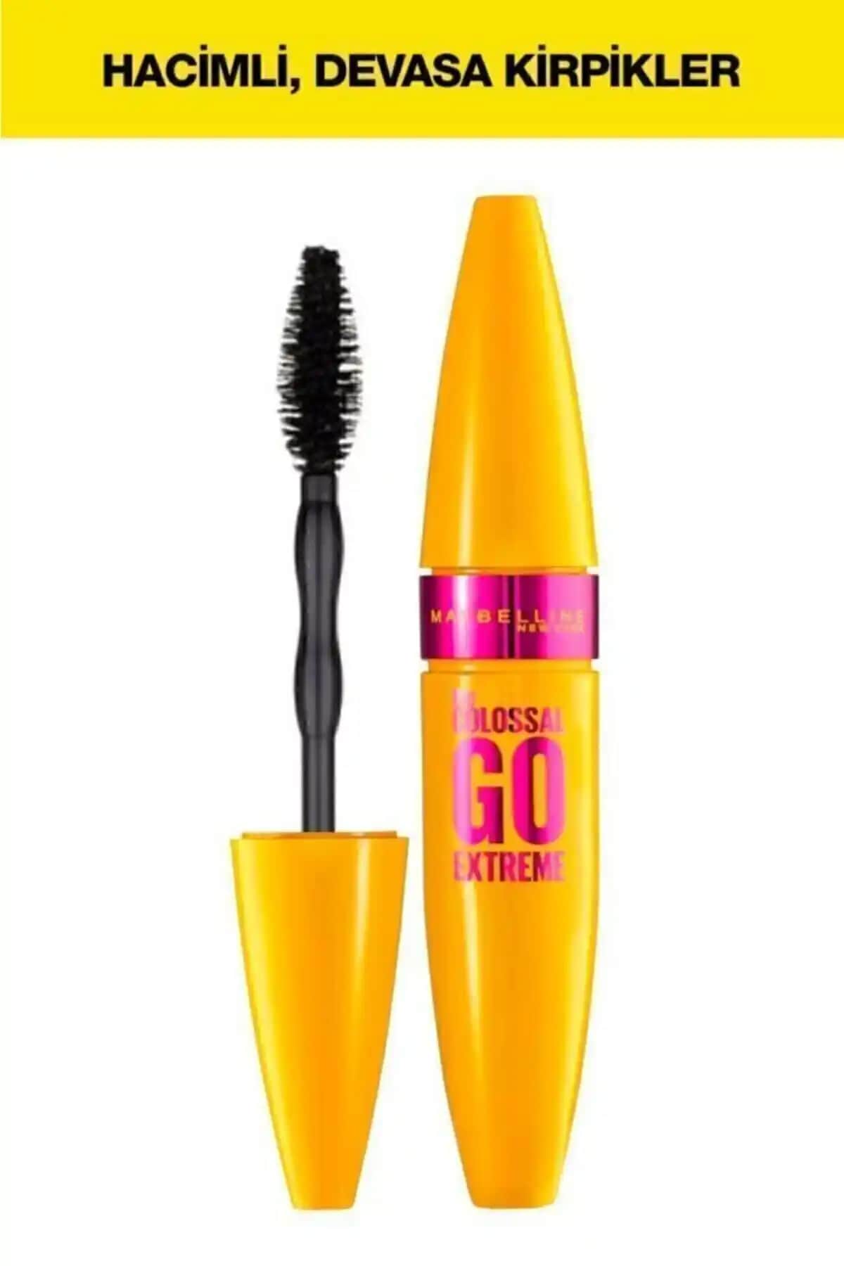 Maybelline Colossal Go Extreme Volume Maskara ile Dolgun ve Uzun Kirpikler Elde Edin