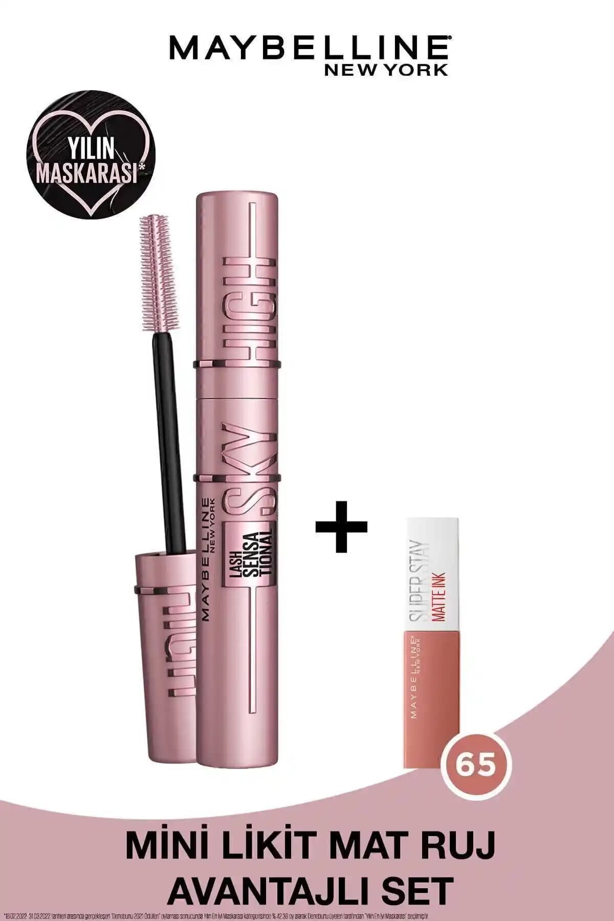 Maybelline Lash Sensational Sky High ve Mizon Siyah Collagen Maskara Karşılaştırması