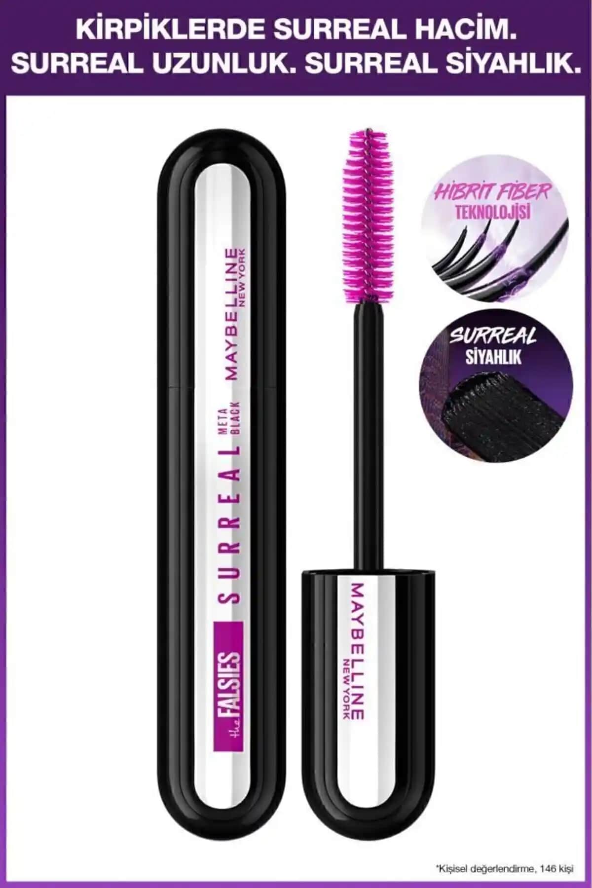 Maybelline Maskara Karşılaştırması: Falsies Surreal Meta ve Colossal Curl Bounce Ürünlerinin Özellikleri