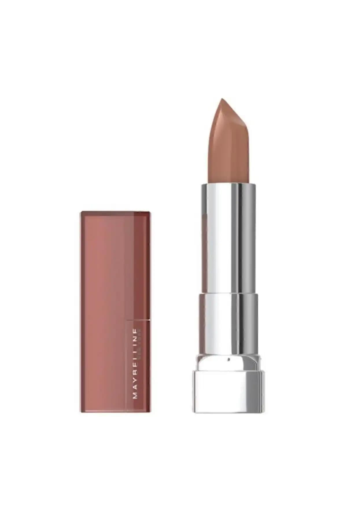 Maybelline New York Color Sensational Ruj 133 Almond Hustle Doğal ve Parlak Dudaklar İçin Uygun