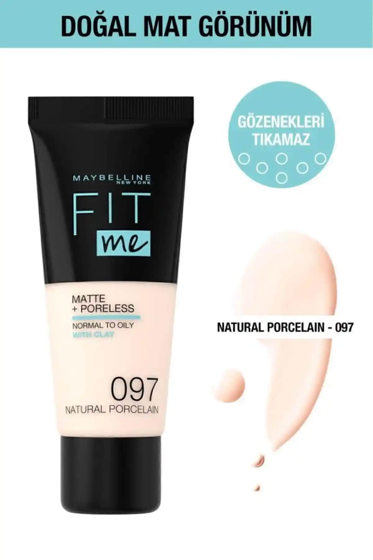Maybelline New York Fit Me Matte Poreless Fondöten ile Doğal ve Kalıcı Makyaj Deneyimi
