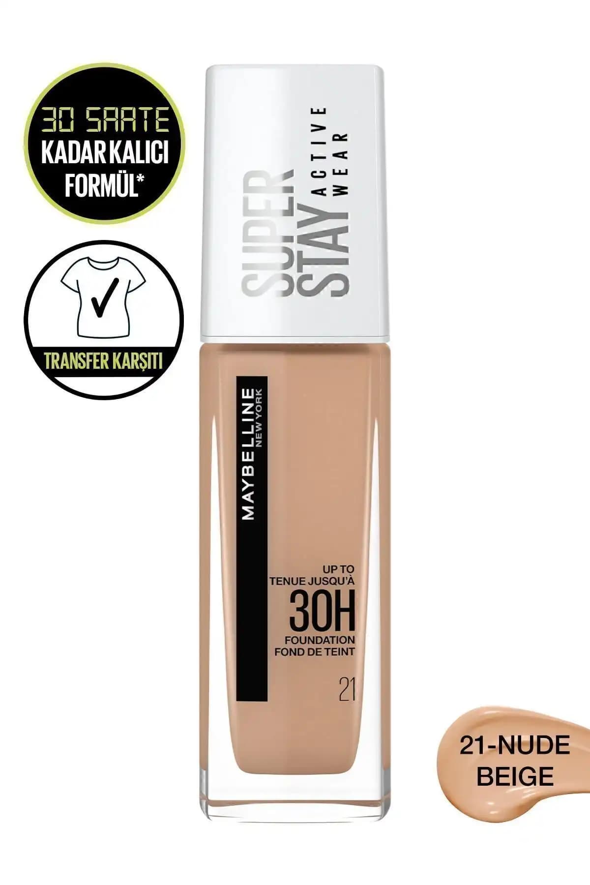 Maybelline Super Stay 30h Fondöten Karşılaştırması: True Ivory ve Nude Beige Özellikleri 2