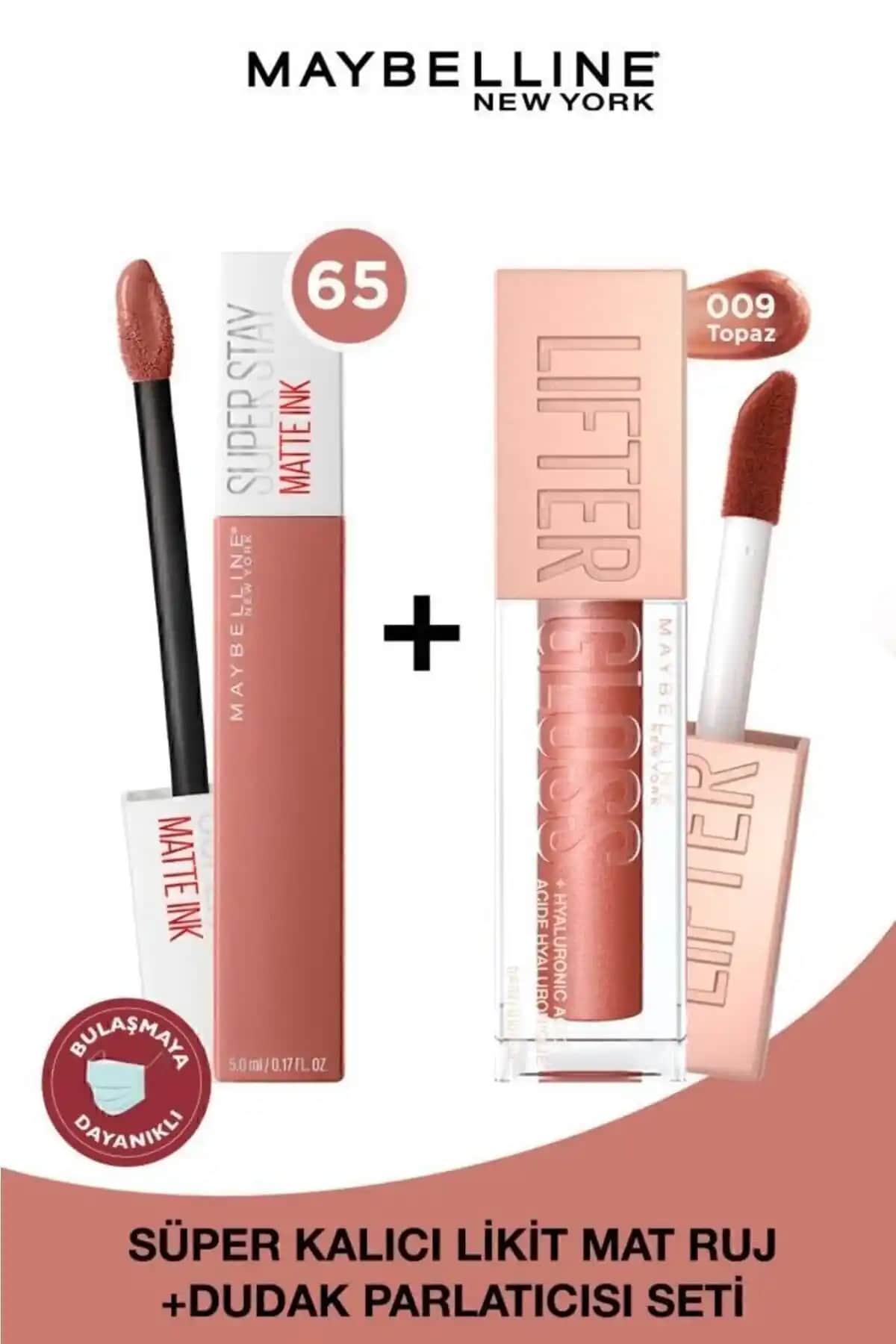 Maybelline Super Stay Matte Ink Likit Mat Ruj ve Dudak Parlatıcısı İncelemesi