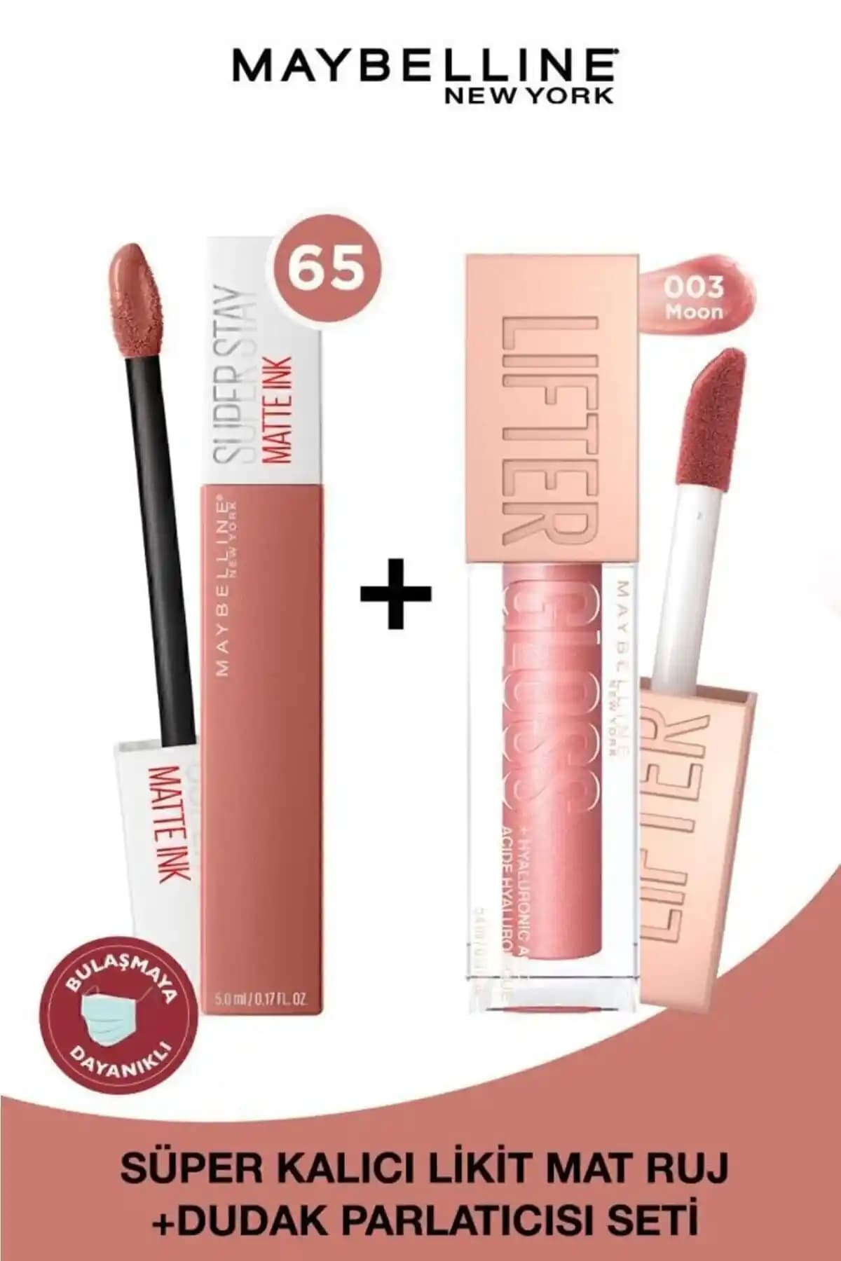 Maybelline Super Stay Matte Ink ve Dudak Parlatıcısı ile Kalıcı ve Çekici Dudaklar