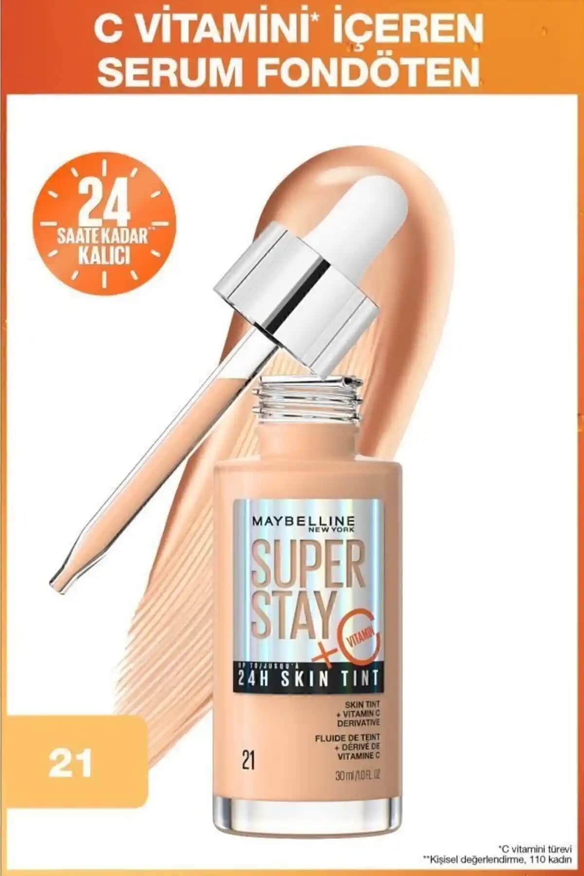 Maybelline Super Stay Skin Tint Fondöten: Doğal ve Hafif Günlük Makyaj İçin Uygun
