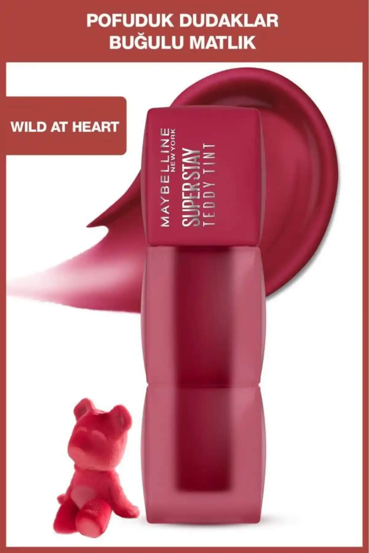 Maybelline Super Stay Teddy Tint: Uzun Süre Kalıcı Mat Ruj Analizi ve Özellikleri