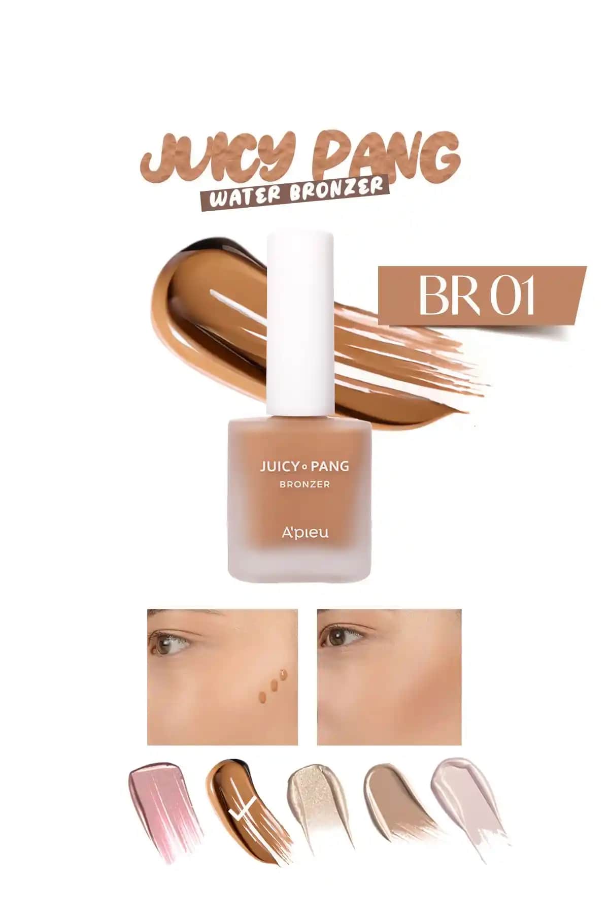 Missha Juicy-pang Water Bronzer Serisi Karşılaştırması BR01 ve BR02 Özellikleri