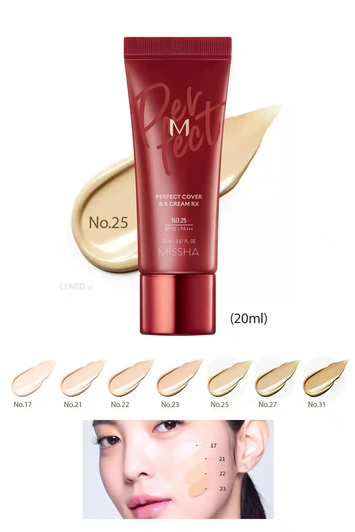 Missha M Perfect Cover BB Krem SPF 42++ ile Yüksek Kapatıcı ve Cilt Bakım Özellikleri