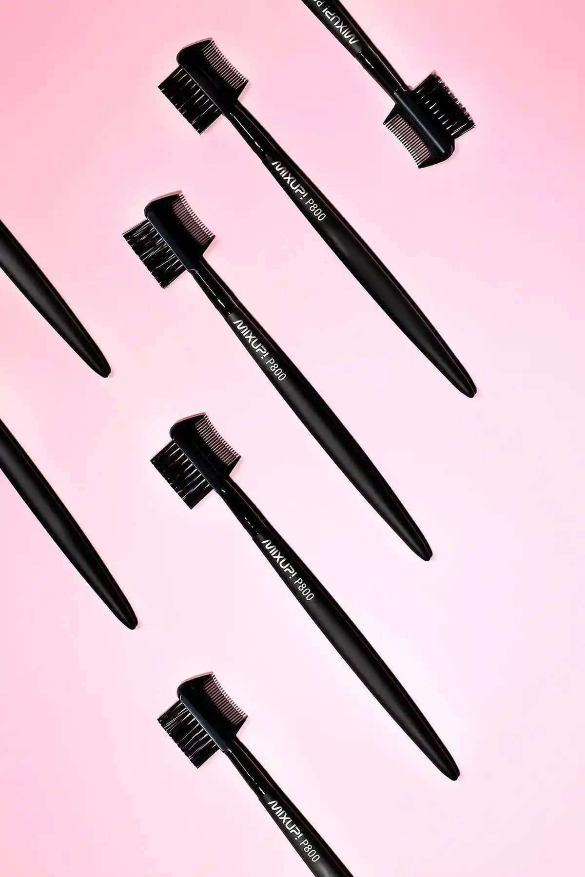 Mixup P800 Kaş Tarağı ve Makyaj Fırçası Seti Profesyonel Kullanım İçin Uygun