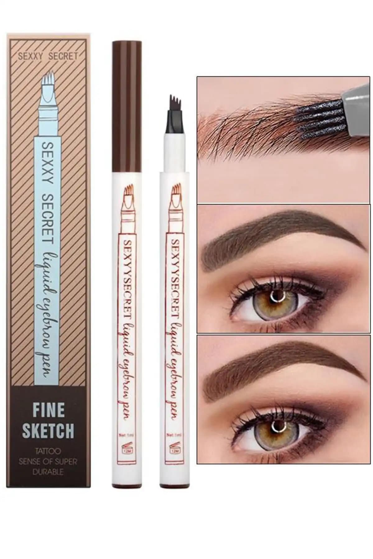 Mobee Fine Sketch ve Roesıa Rose Cosmetics Kaş Kalemi Karşılaştırması 1