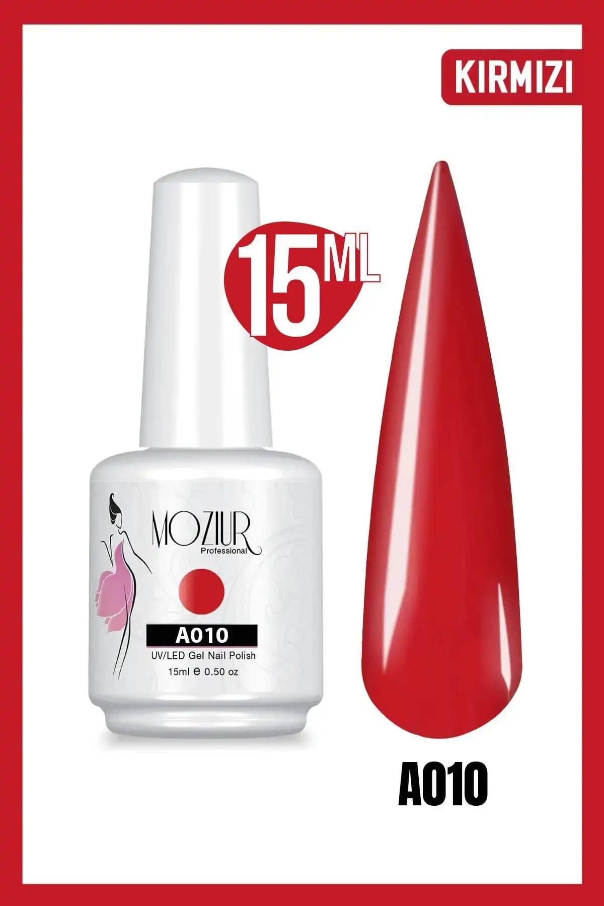 MOZIUR A010 Kırmızı ve A033 Bej Kalıcı Ojelerin Karşılaştırması ve Özellikleri 1