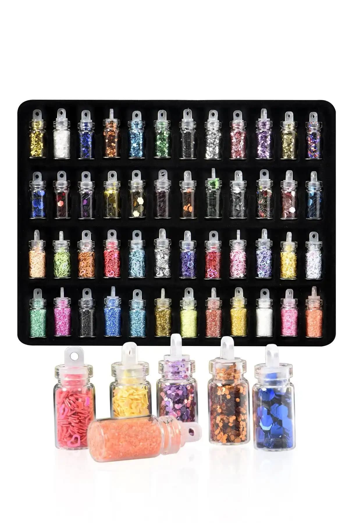 MOZIUR Nail Art Tırnak Süsleme Seti Parlak ve Renkli Tasarımlarla Kendinizi İfade Edin