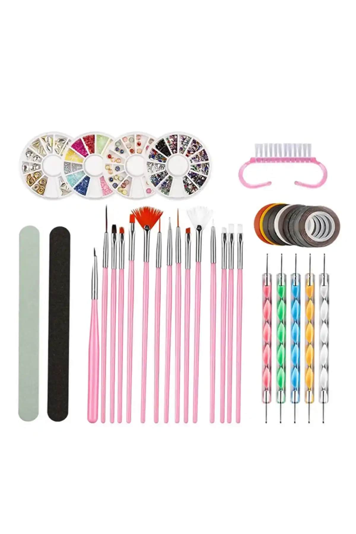 Nail Master Desen Verme Tırnak Süsleme Seti Profesyonel ve Eğlenceli Tırnak Dekorasyonu İçin