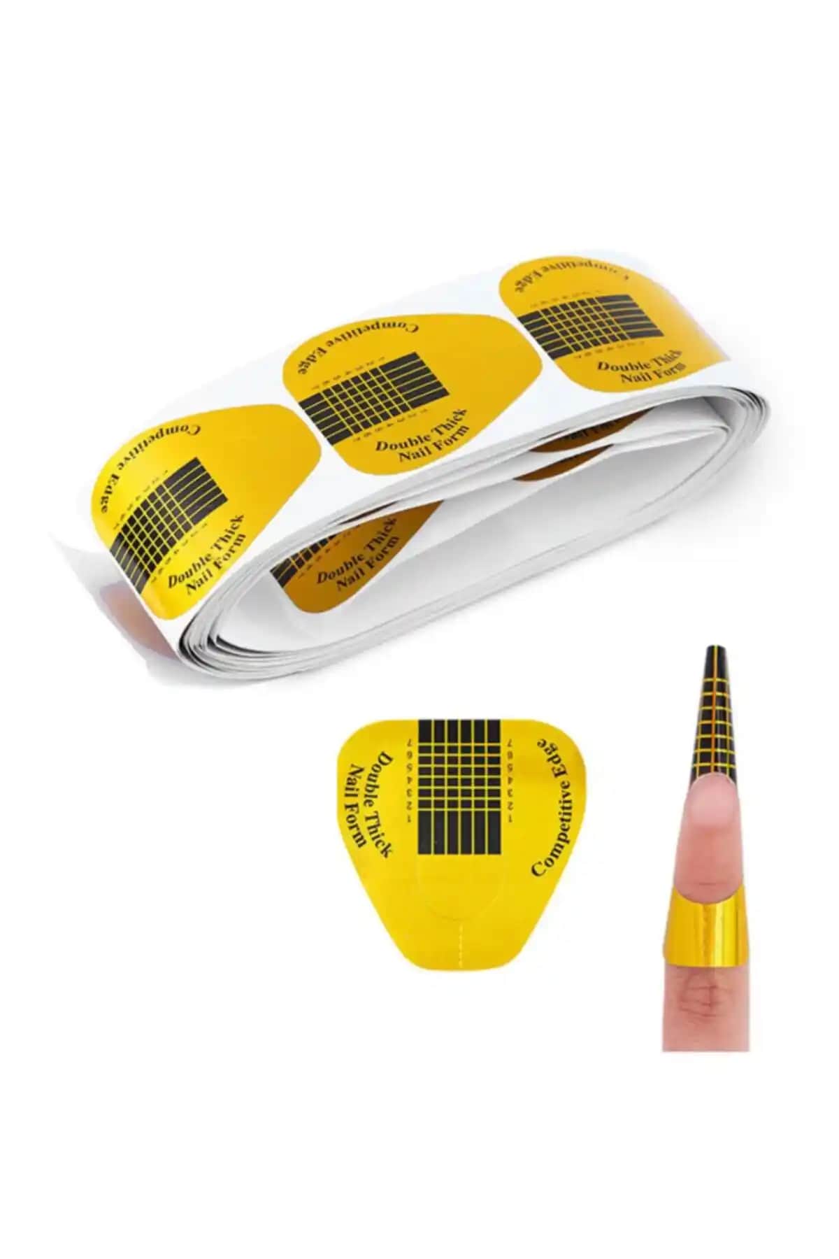 Nail Master Gold Protez Tırnak Şablonları: Estetik ve Dayanıklı Profesyonel Tırnak Uzatma Ürünü