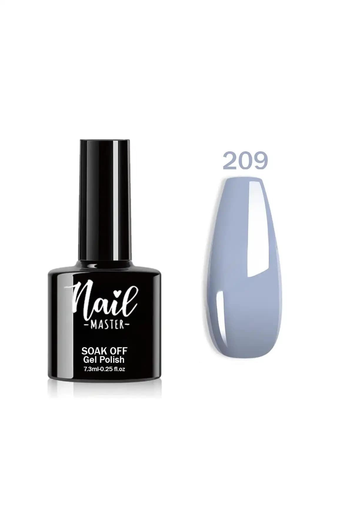Nail Master M209 Gri Kalıcı Oje: Uzun Ömürlü ve Şık Manikür Seçeneği