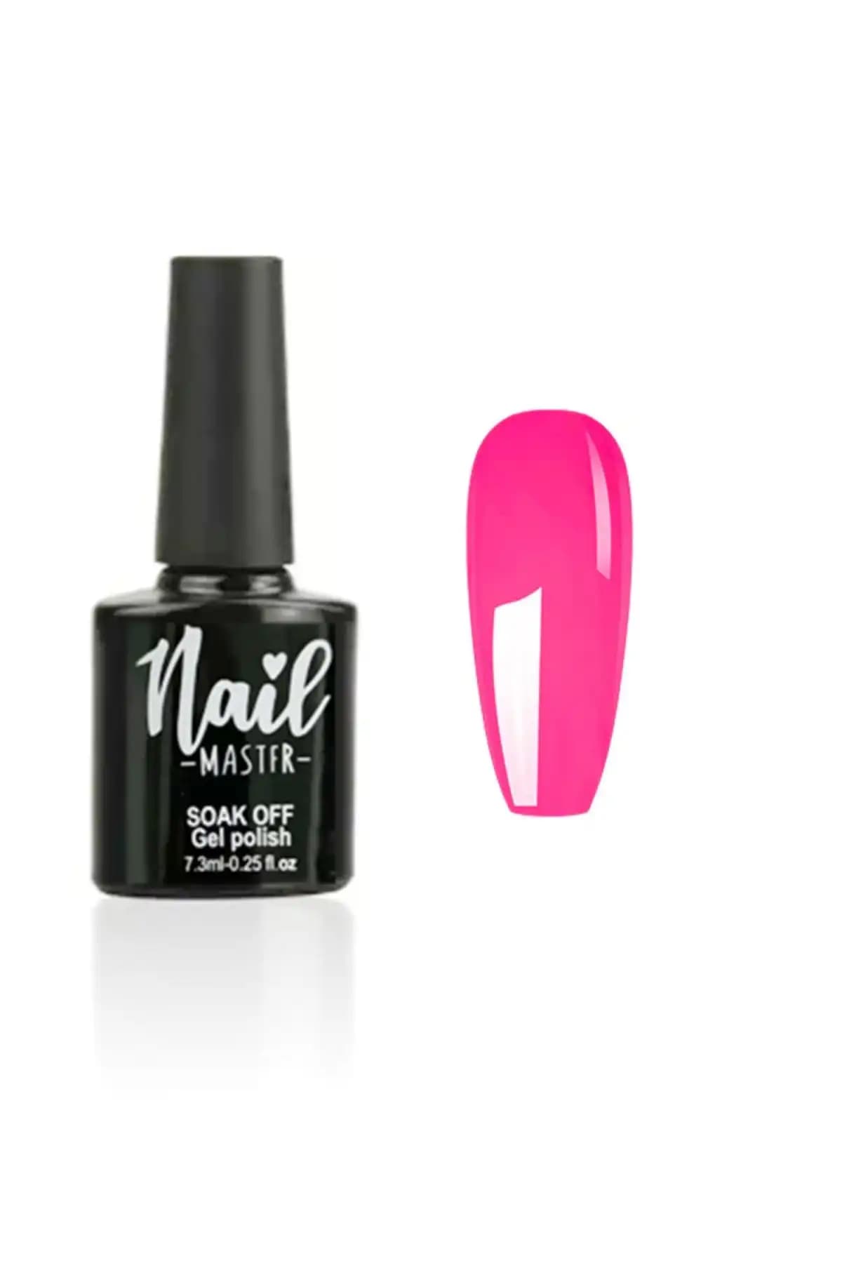 Nail Master M233 Neon Açık Pembe Kalıcı Oje: Canlı ve Dayanıklı Tırnaklar için Mükemmel Seçenek