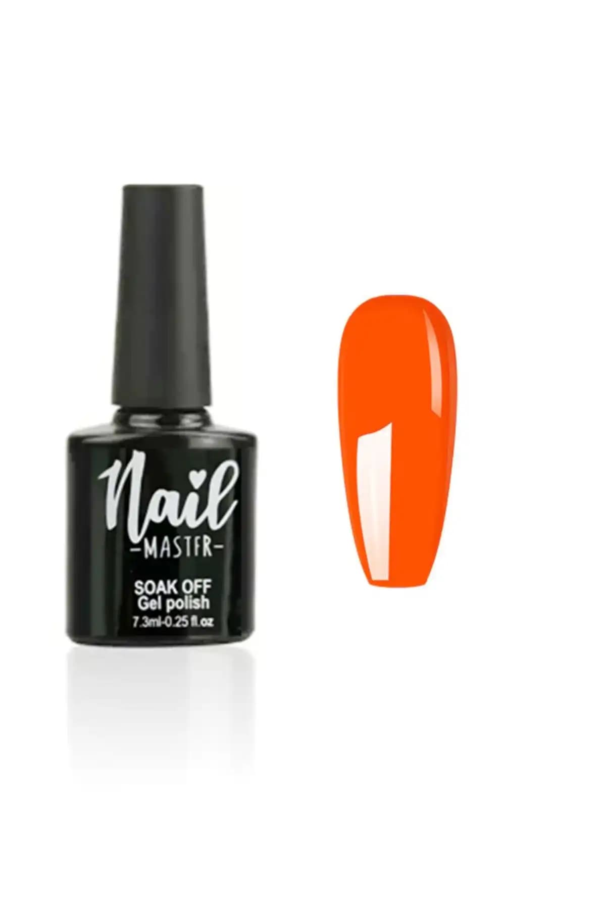 Nail Master M234 Neon Turuncu Kalıcı Oje: Uzun Süre Dayanıklı ve Canlı Renkli Tırnaklar