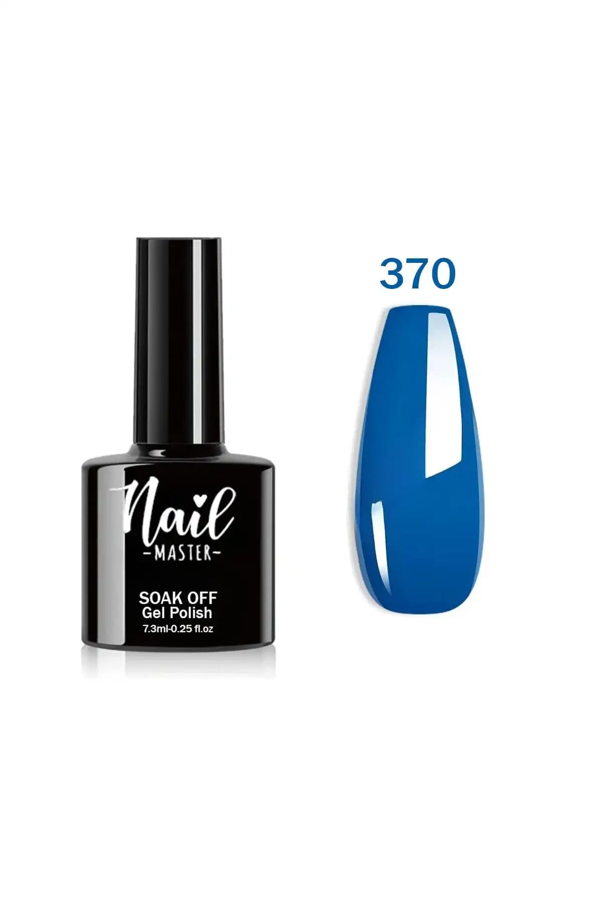Nail Master M370 Kalıcı Mavi Oje: Uzun Süre Dayanan, Parlak ve Güvenli Tırnak Kozmetiği