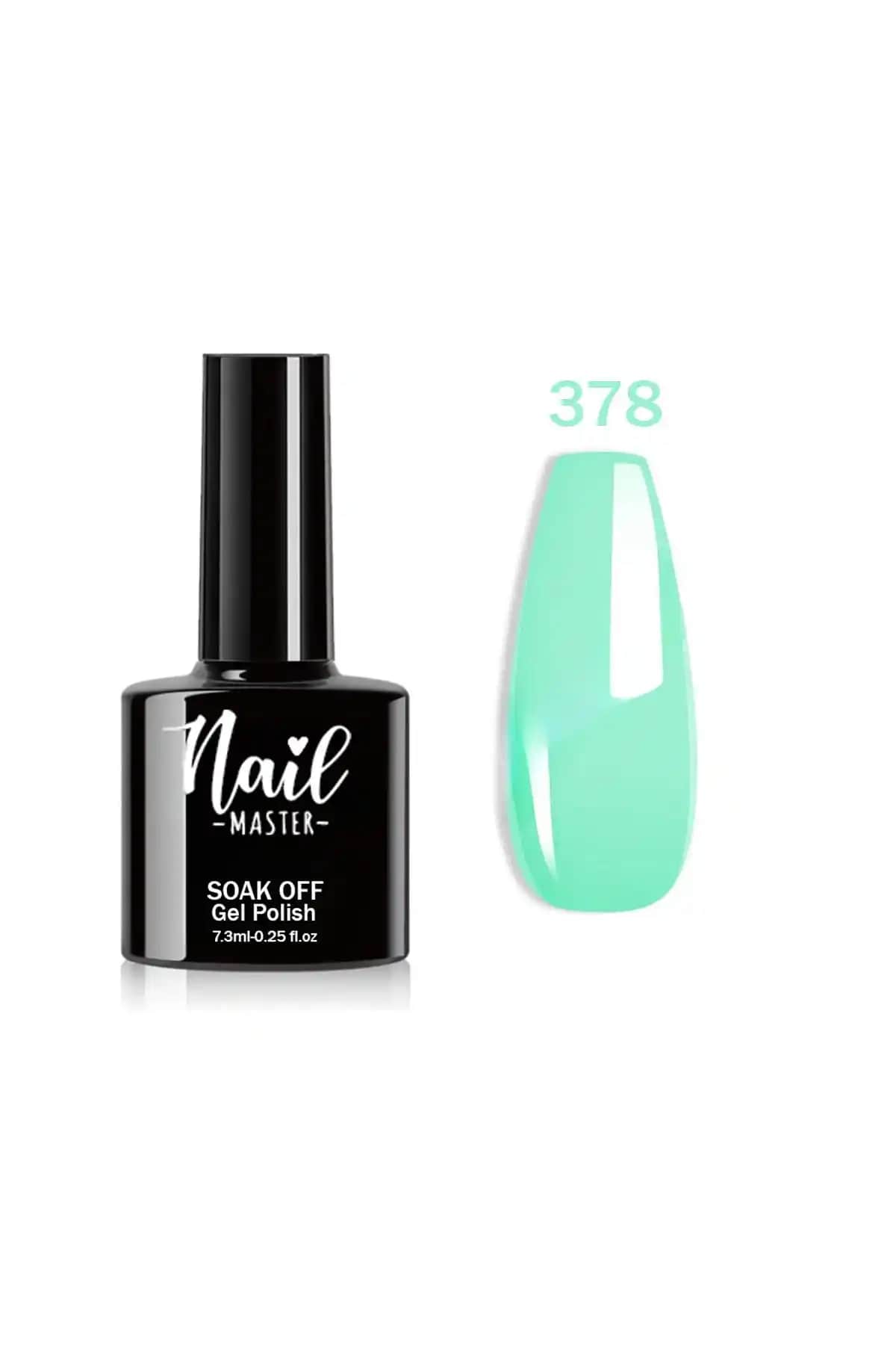 Nail Master M378 Kalıcı Oje Aqua Marin: Uzun Süre Dayanan Parlaklık ve Güvenli Uygulama