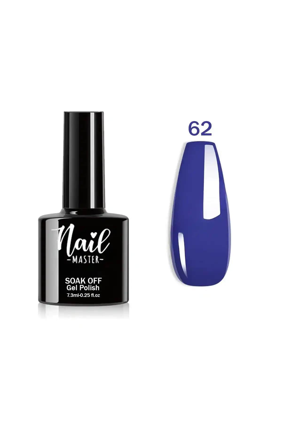 Nail Master M62 Kalıcı Oje: Uzun Süreli Dayanıklılık ve Canlı Lacivert Renk