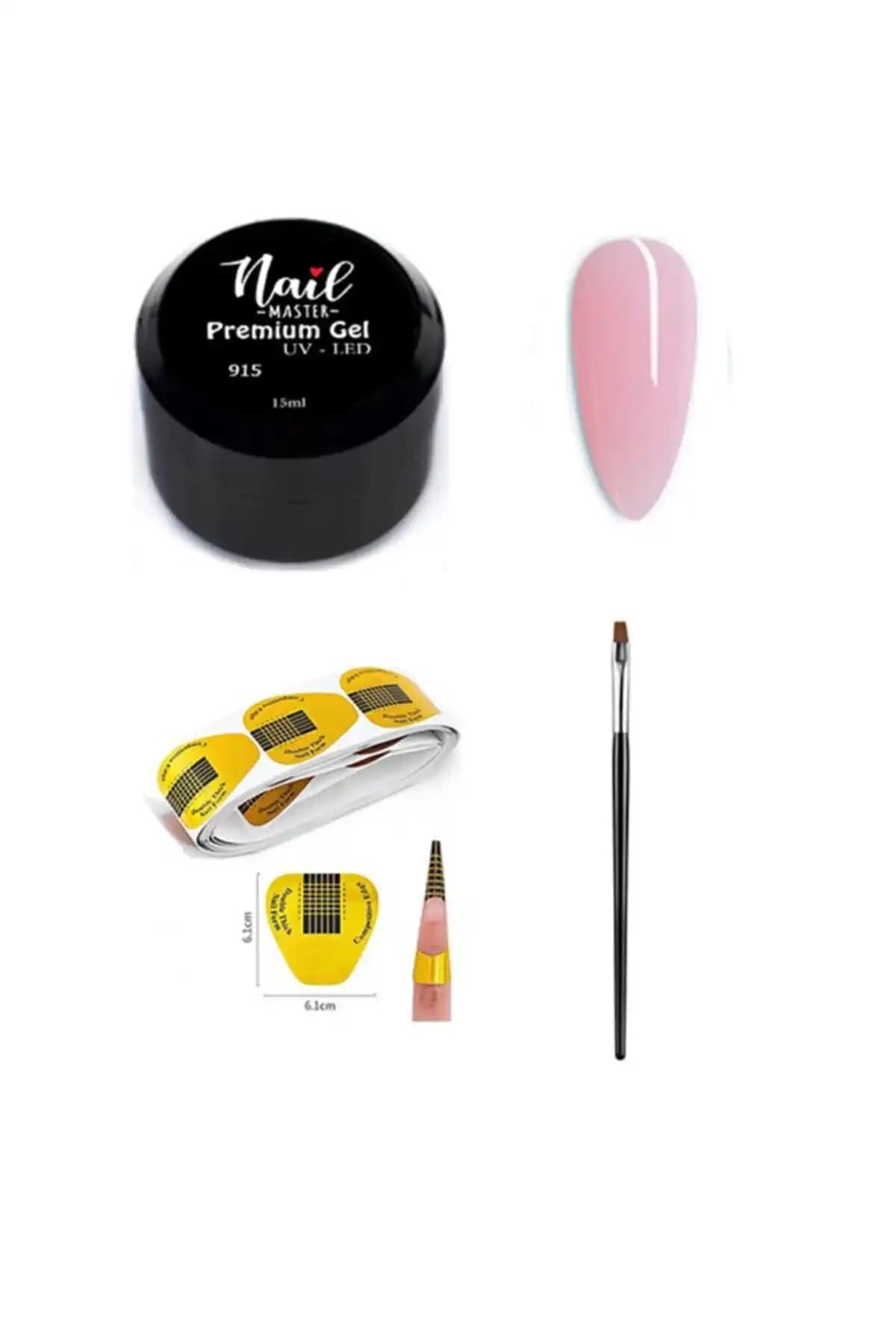 Nail Master Protez Tırnak Jeli 15ml: Güçlendiren ve Estetik Görünüm Sunan Tırnak Bakım Ürünü