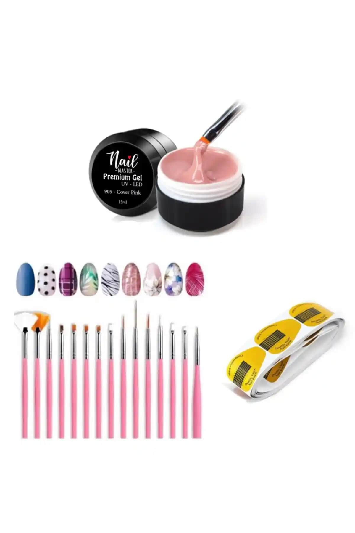 Nail Master Protez Tırnak Jeli 15ml ile Güçlü ve Estetik Tırnaklar İçin Profesyonel Çözüm