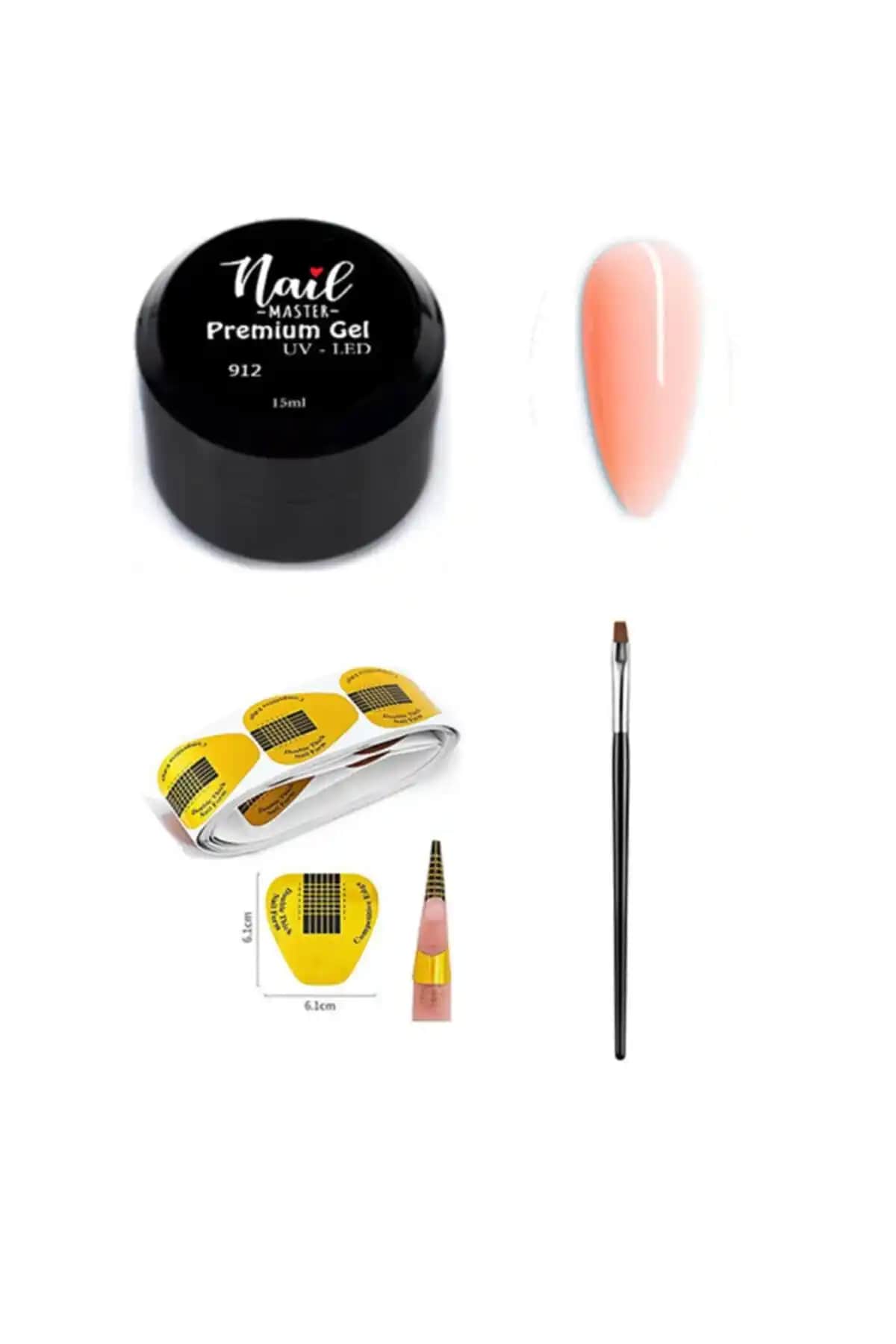 Nail Master Protez Tırnak Jeli 15ml ile Güçlü ve Estetik Tırnaklar Yaratın