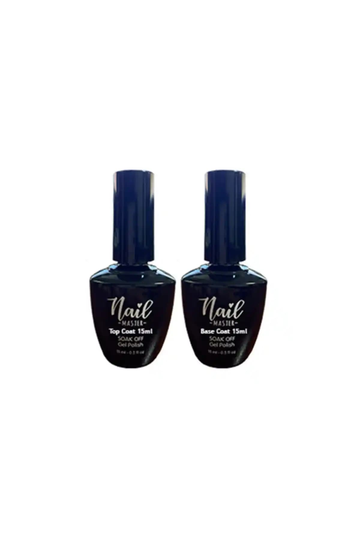 Nail Master Top Coat ve Rubber Base Coat ile Profesyonel ve Dayanıklı Tırnak Bakımı