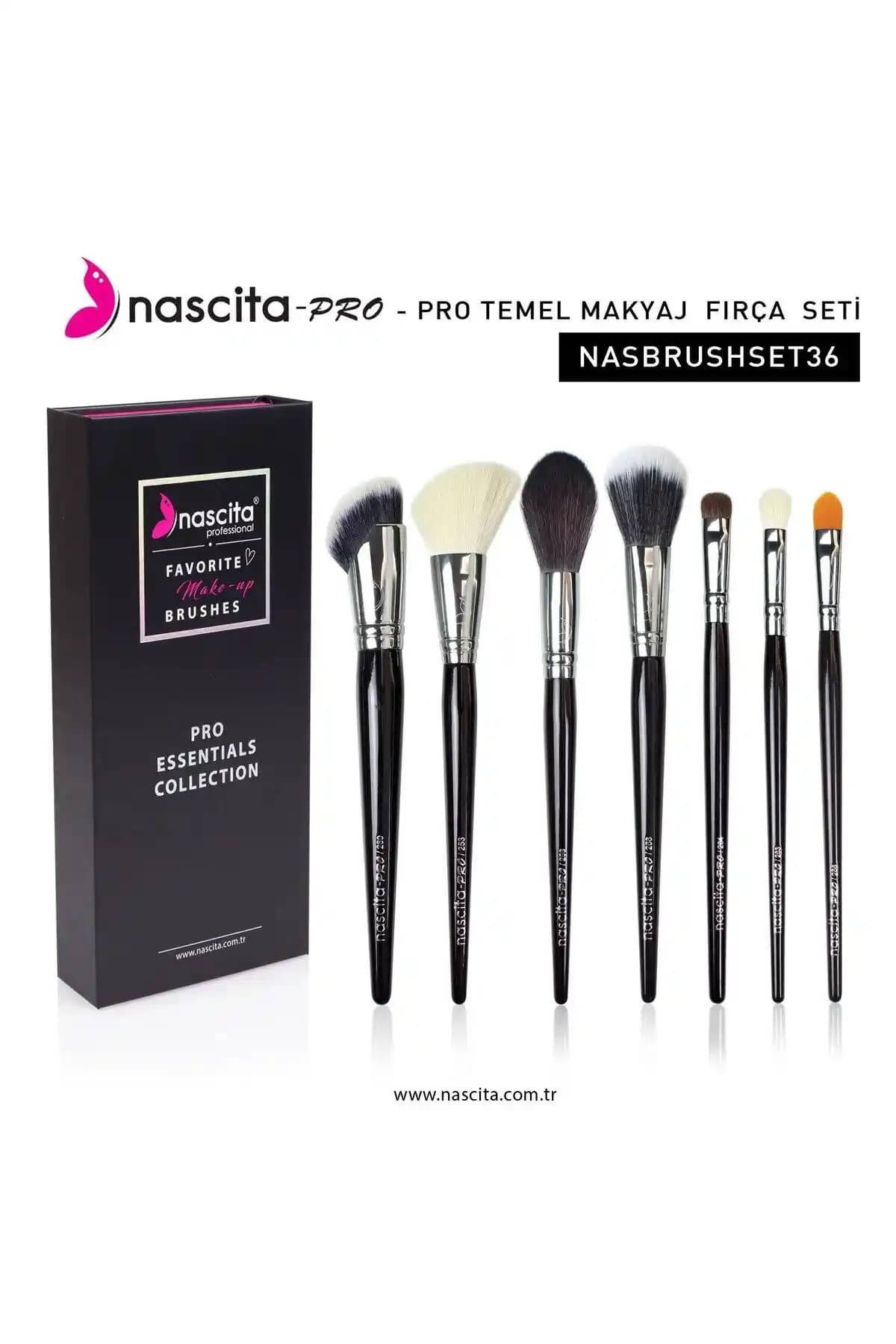 Nascita Shpy Essentials Collection Fırça Seti: Yüksek Kaliteli Profesyonel Makyaj Araçları