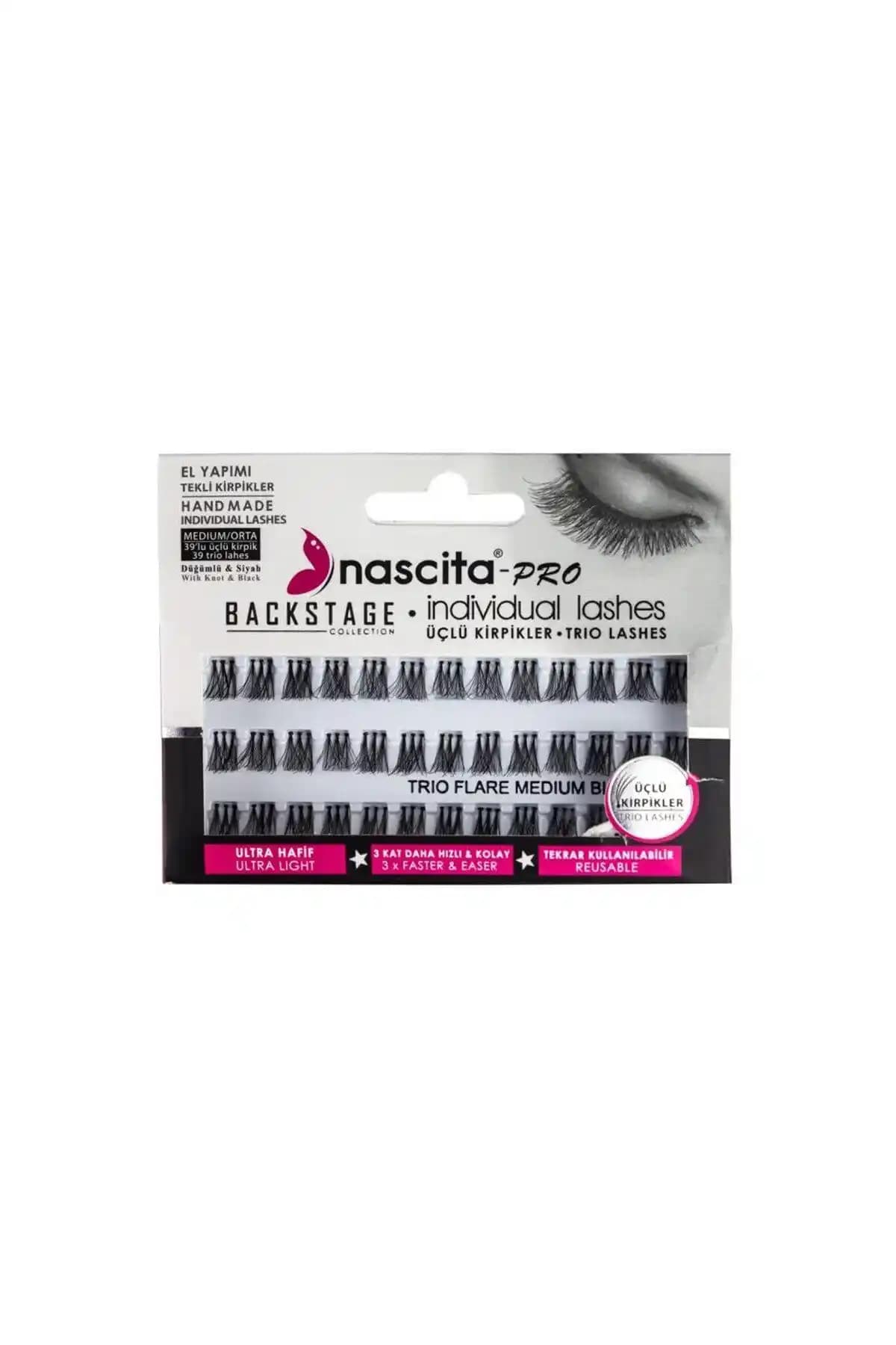 Nascita Takma Kirpik Trio: Doğal ve Hacimli Gözler İçin Güvenilir Makyaj Ürünü