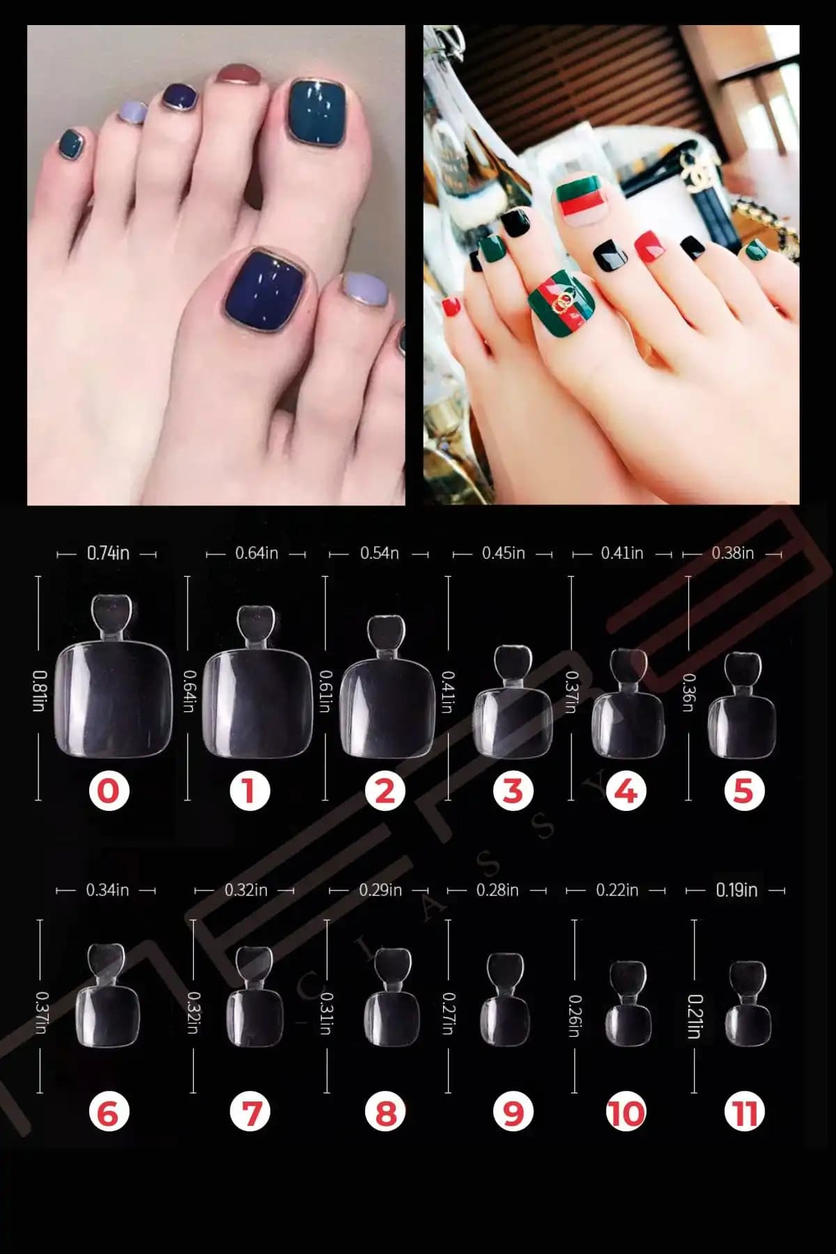 Nera Classy ve SyBelle Kozmetik Ayak Tırnak Ürünlerinin Karşılaştırması 1