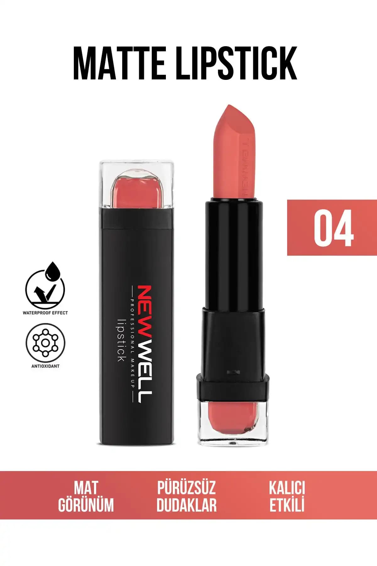 New Well Lipstick 04 ve 06 Karşılaştırması: Renk, Kalıcılık ve Özellikler 1