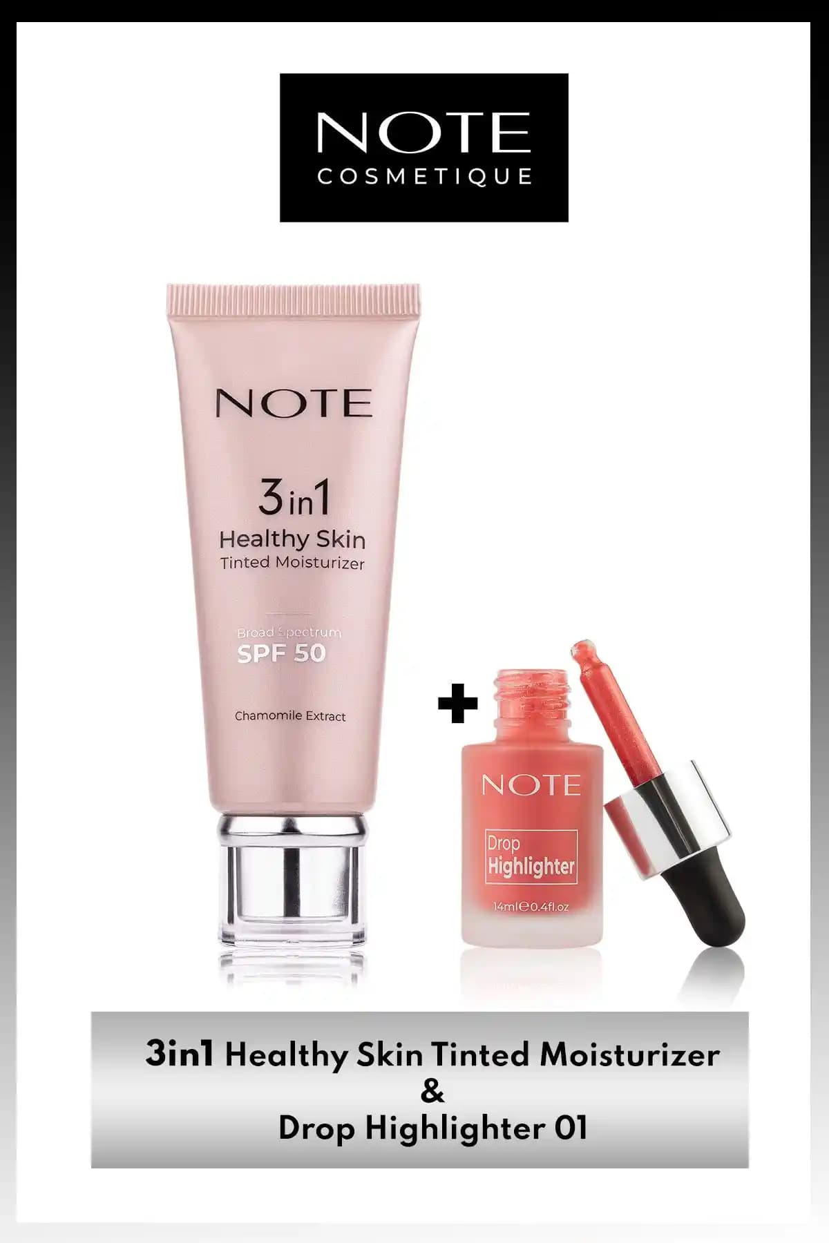 Note Cosmetics 3'ü Bir Arada Renkli Ton Eşitleyici ve Aydınlatıcı Seti İnceleme
