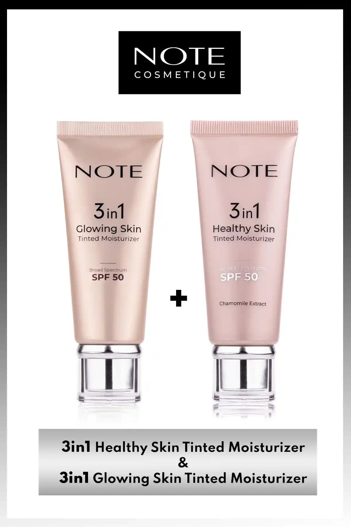 Note Cosmetics 3’ü Bir Arada Tinted Ton Eşitleyici SPF 50 ile Doğal ve Sağlıklı Güzellik