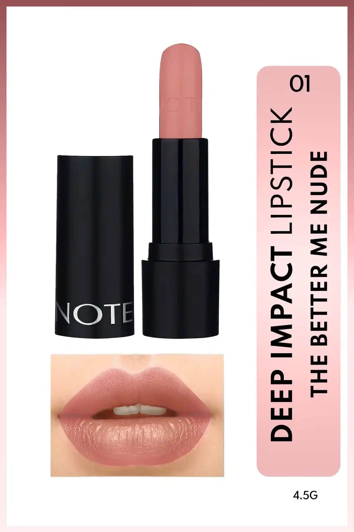 Note Cosmetics Deep Impact Lipstick: Doğal Güzelliği Vurgulayan Mat Ruj Özellikleri