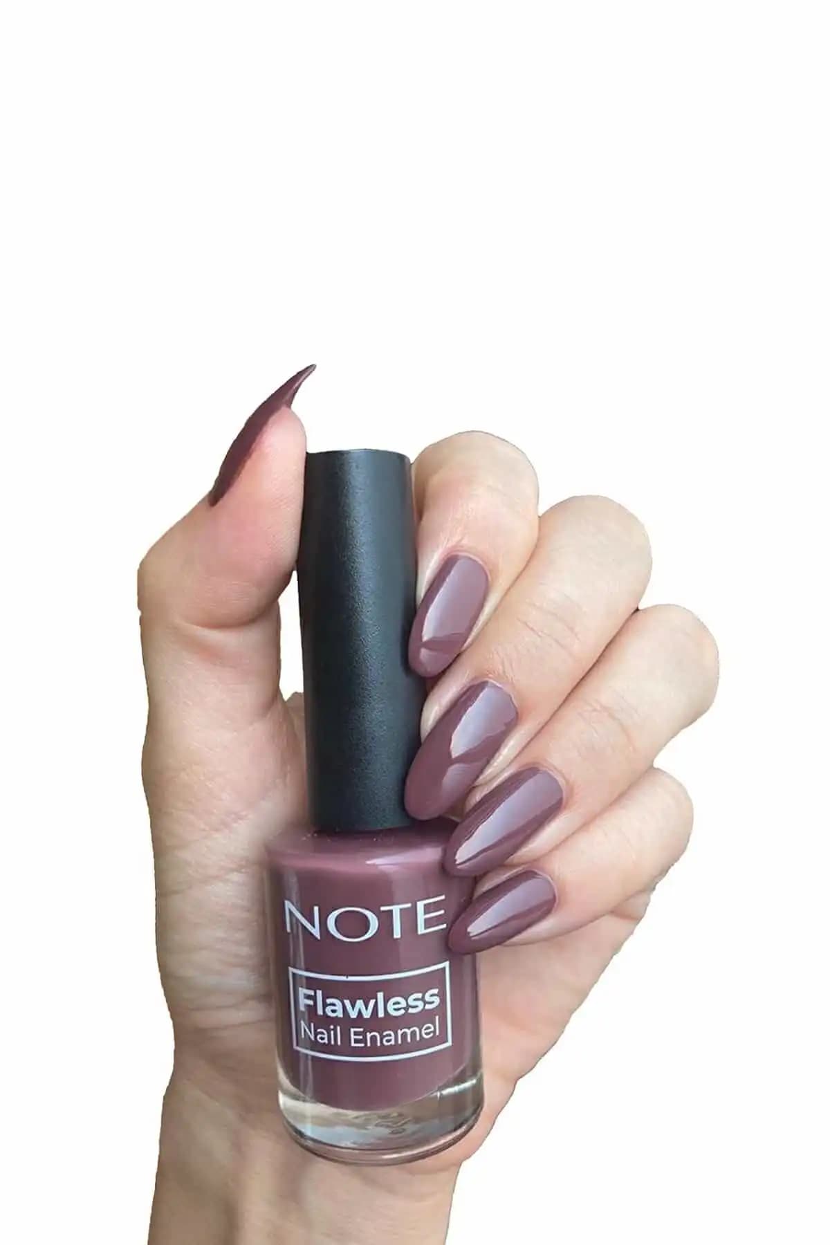 Note Cosmetics Nail Flawless Oje 83 Grape – Parlak, Kalıcı ve Güvenli Tırnak Rengi