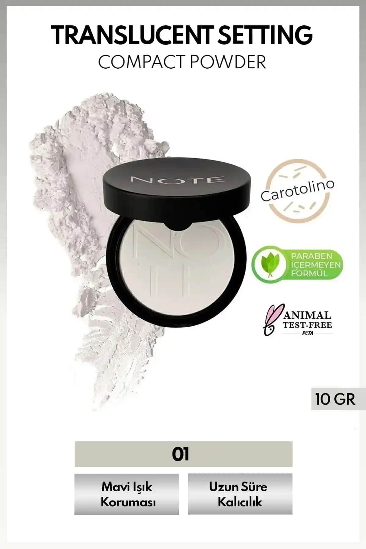 Note Cosmetics Translucent Setting Powder ile Makyajınızı Gün Boyu Taze ve Mat Tutun