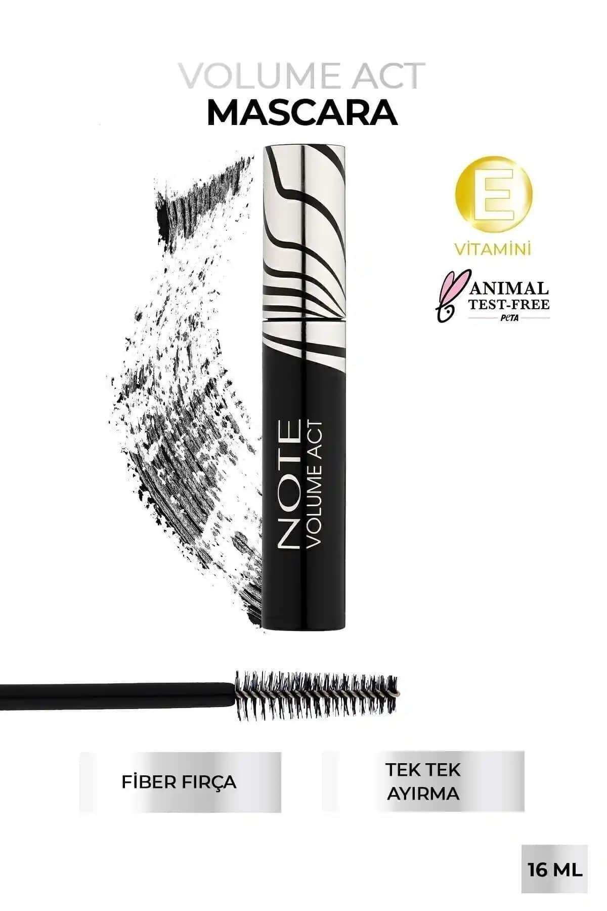 Note Cosmetics Volume Act Maskara: Hacim ve Uzunluk Sağlayan Pratik Kirpik Maskarası