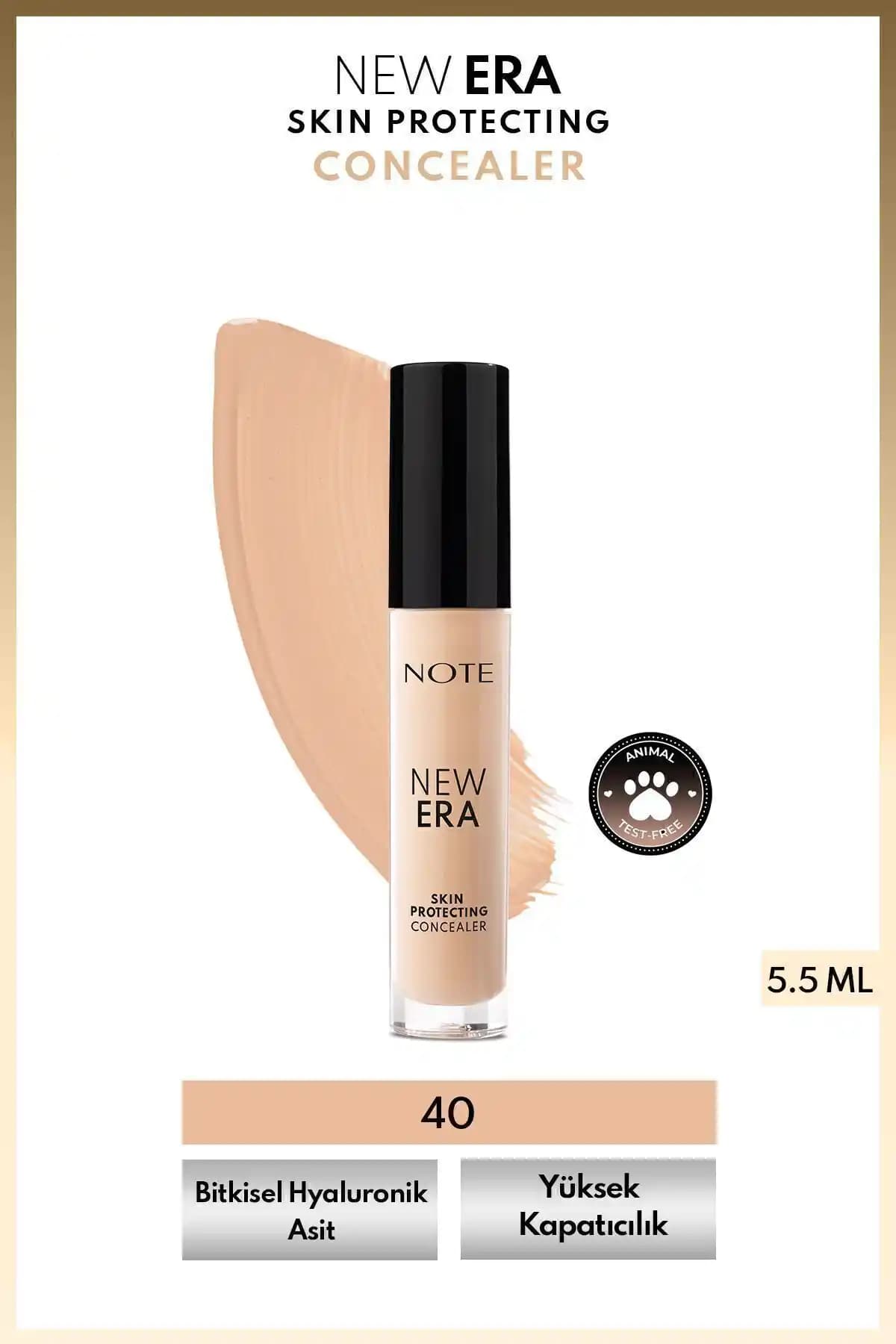 Note Cosmetics Yeni Nesil Göz Altı Kapatıcısı Soft Ivory Yüksek Kapatıcılık ve Nemli Bitiş