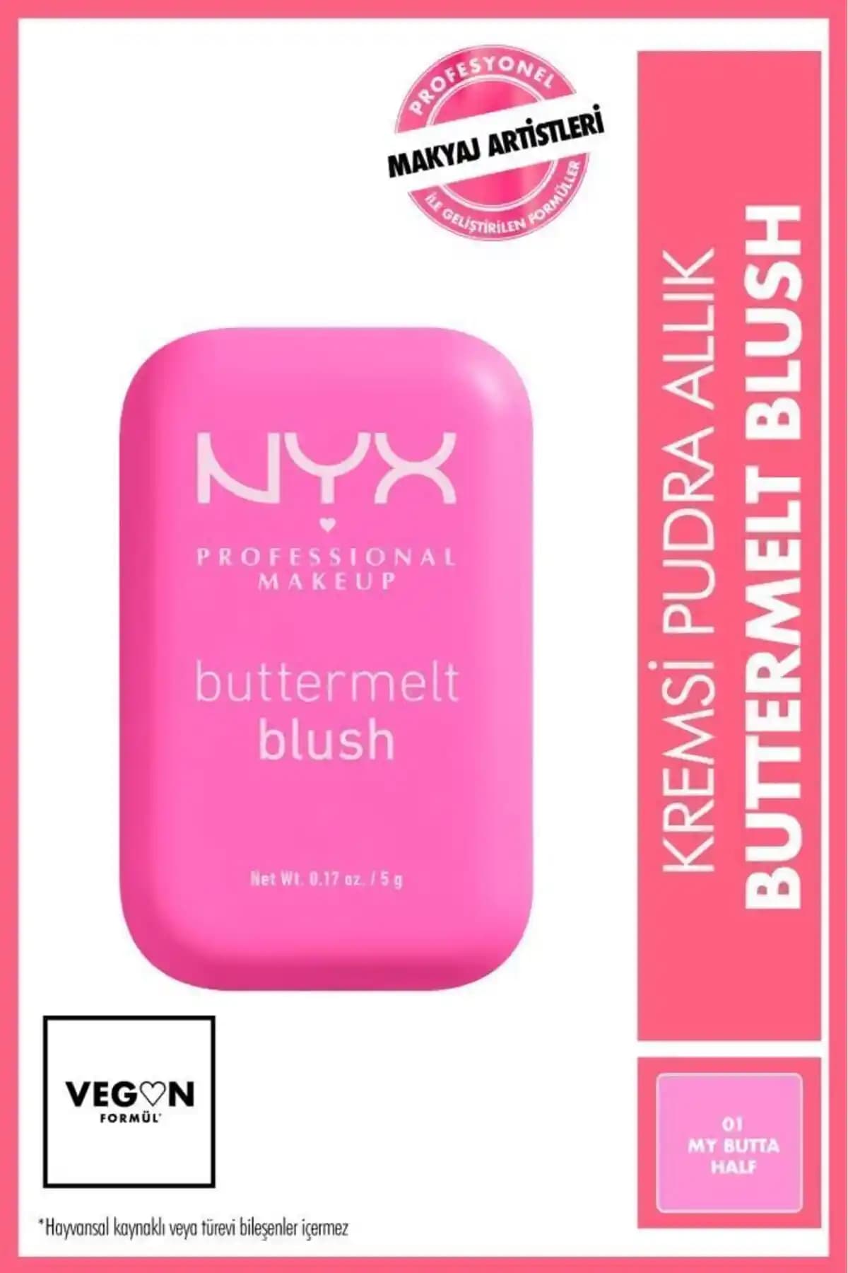 NYX Buttermelt Blush Karşılaştırması: My Butta Half ve Butta With Me Ürünleri