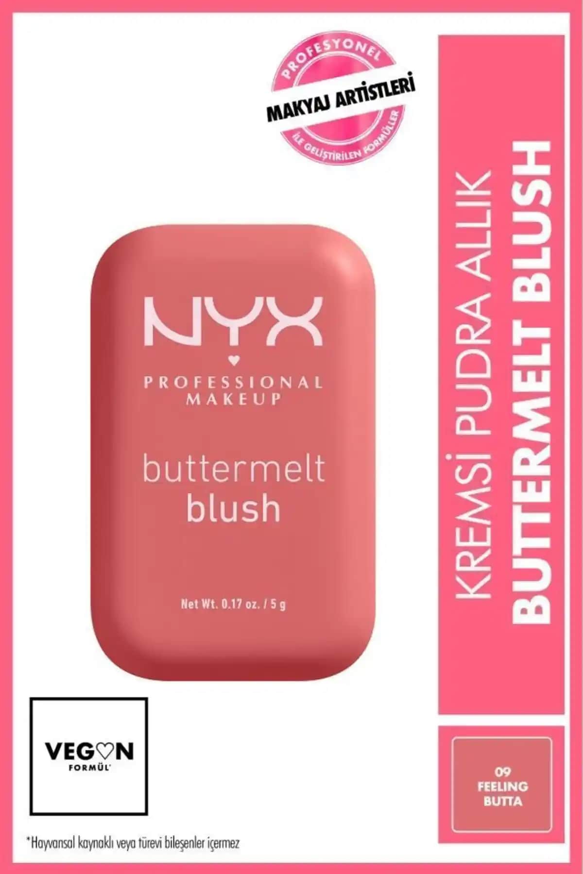 NYX Buttermelt Blush Kremsi Pudra Allık ile Doğal ve Kalıcı Makyaj Deneyimi