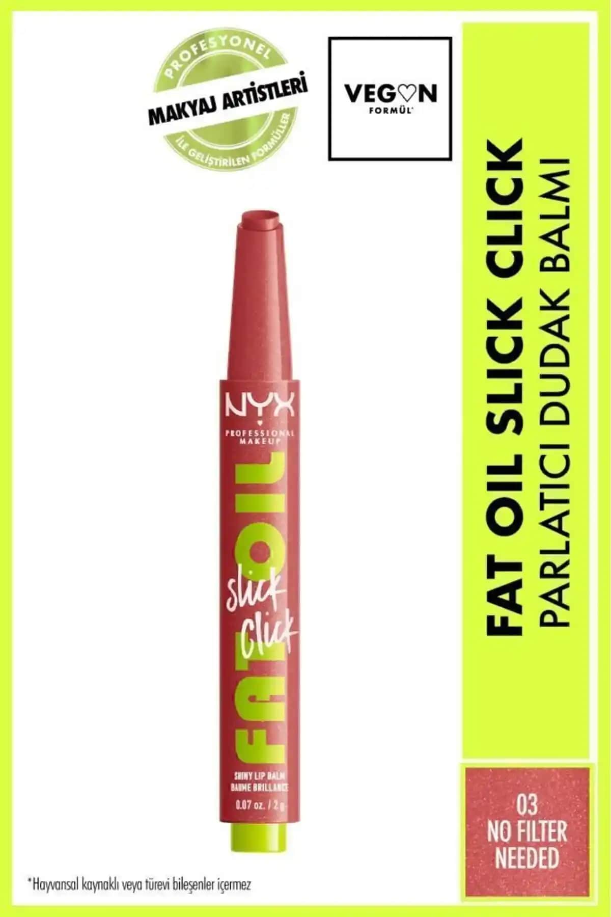 2025'te NYX Fat Oil Slick Click Dudak Balmı ile Doğal Parlaklık Sırları