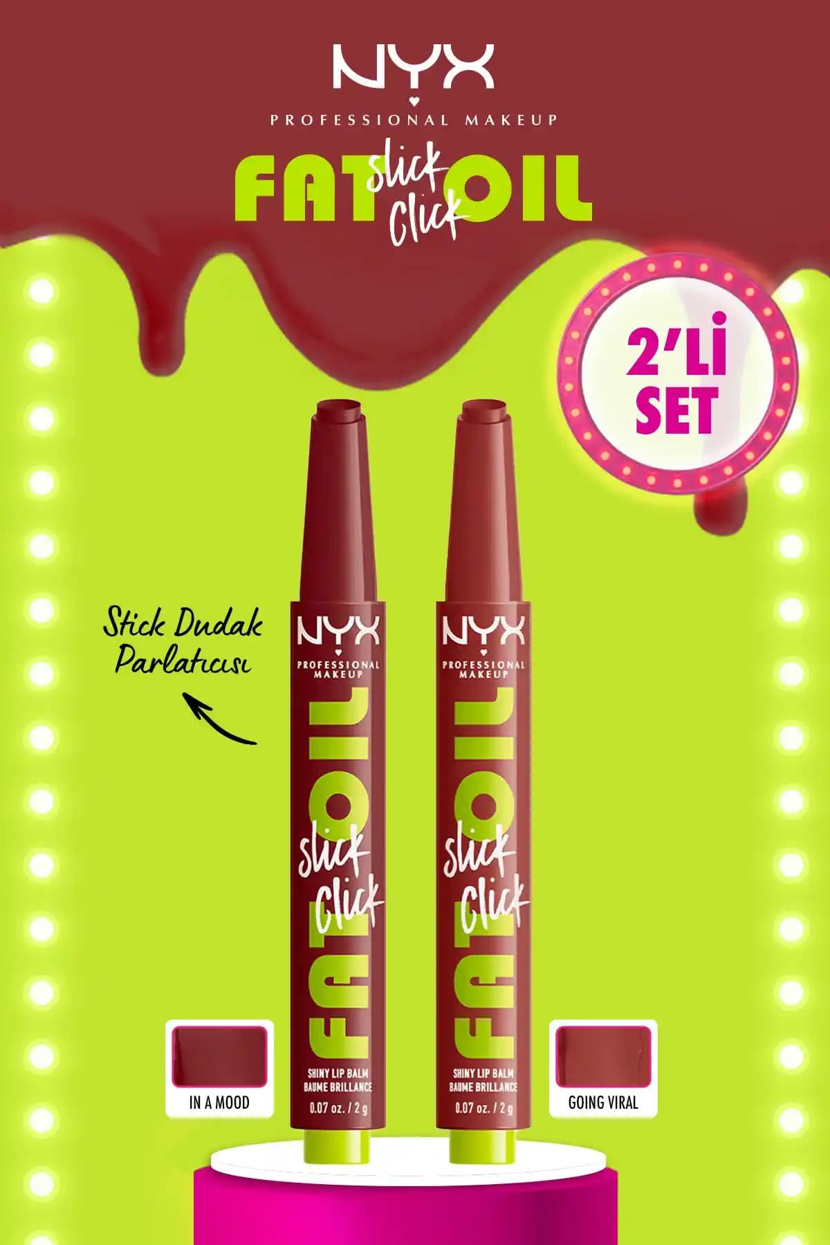 NYX Fat Oil Slick Click Dudak Balmı Karşılaştırması: Nem ve Parlaklık Sağlayan Ürünler