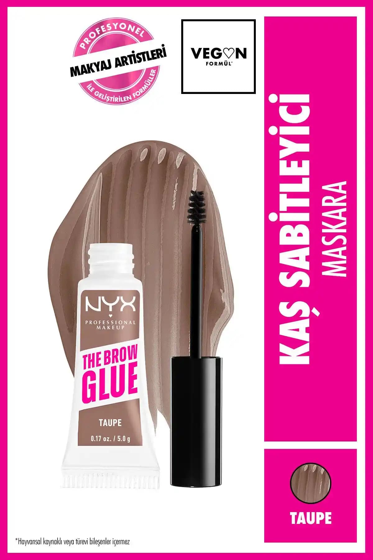 NYX The Brow Glue Doğal ve Kalıcı Kaş Sabitleyici ve Dolgunlaştırıcı Ürün Tanıtımı