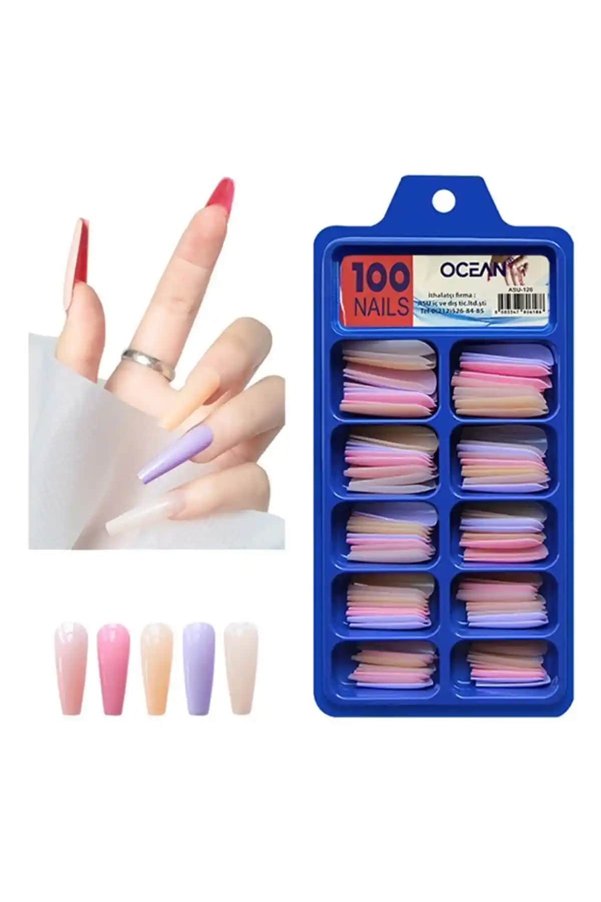 Ocean 126 100'lü Balerin Protez Tırnak Seti Detaylı İnceleme ve Kullanıcı Yorumları