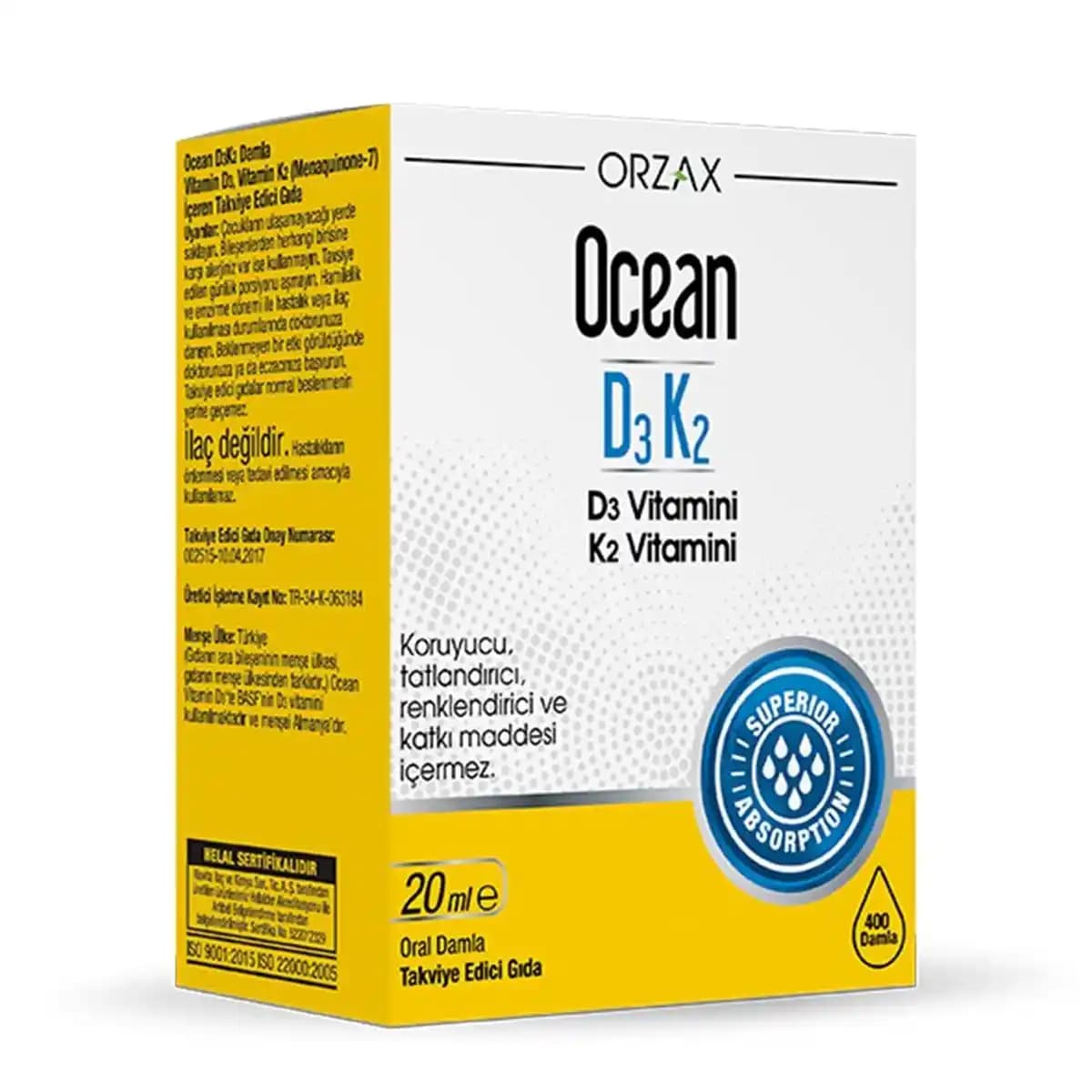 Ocean Vitamin D3K2 ile Güzellik ve Sağlıkta Yeni Bir Dönem Başlatın
