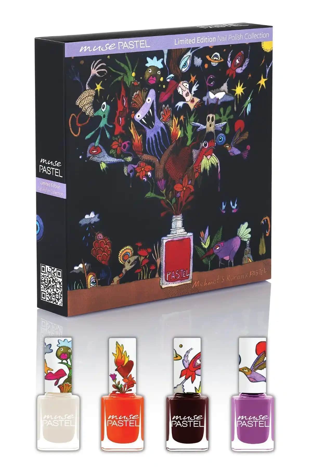 Pastel Muse X Mehmet Sinan Kuran Oje Seti: Sanat ve Estetiğin Buluşması